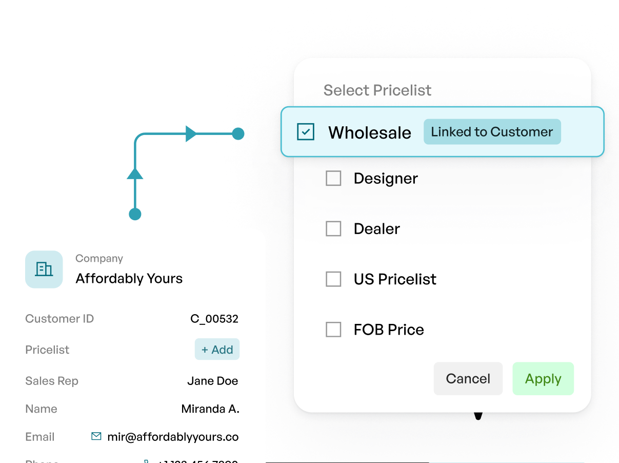 Customer-specific pricing engine