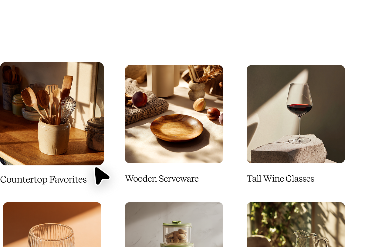 Digital catalogs and line sheets